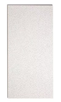 2 ft. x 4 ft. Radar Basic White Square Edge Lay-In Ceiling Tile, Case of 8 (64 sq. ft)